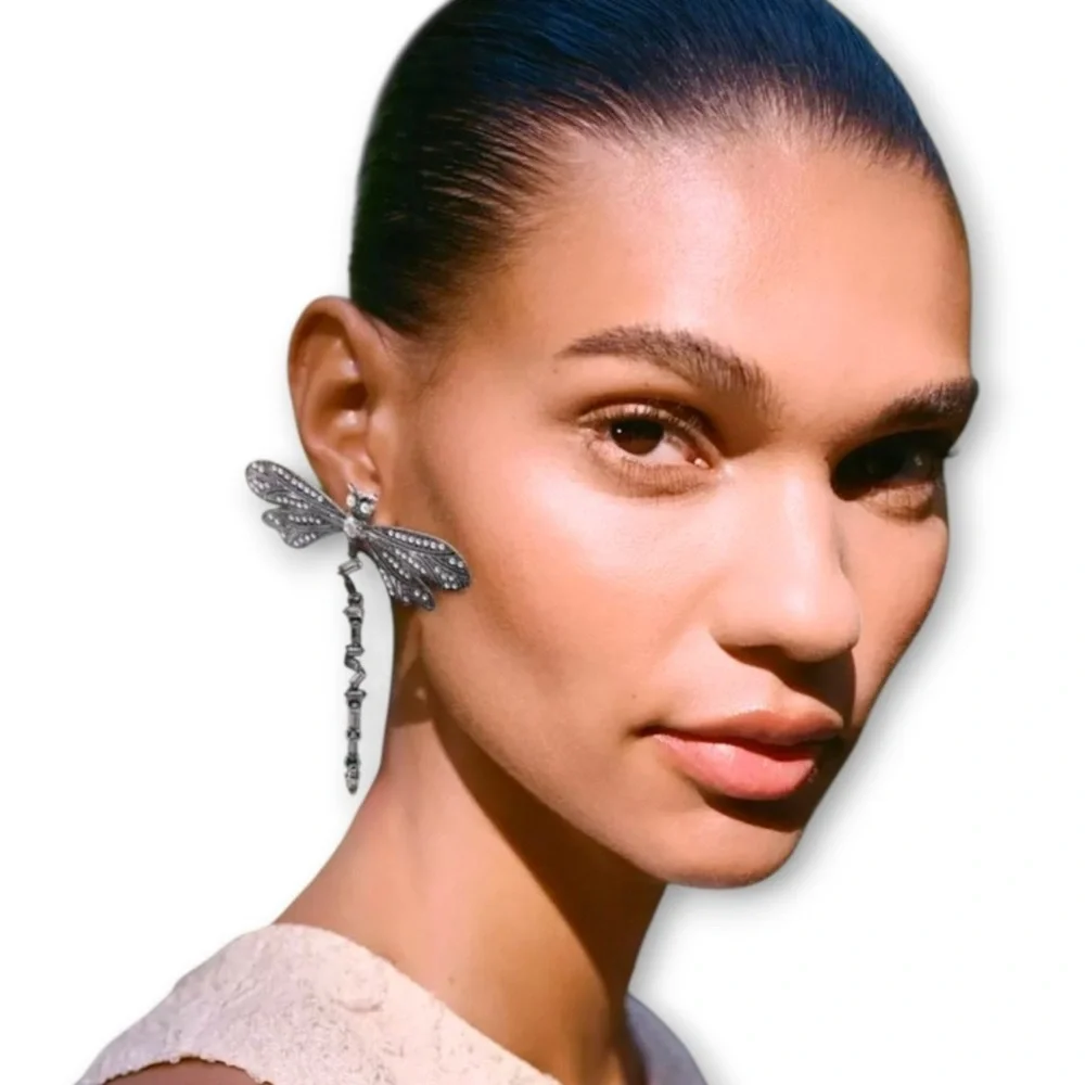 NWT Zara Dragonfly earrings